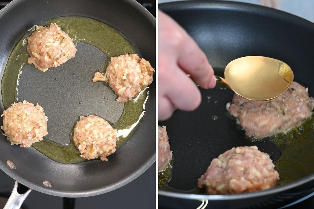 how to make cheesey chicken fritters
