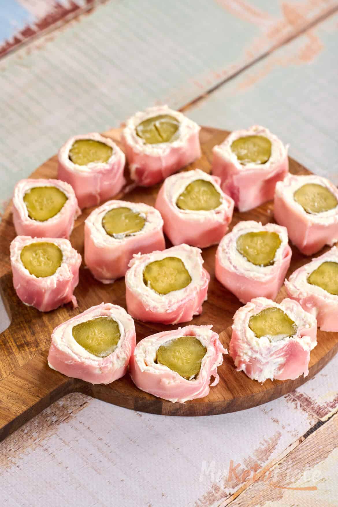 Ham Pickle Roll Ups Recipe Perfect Party Appetizer Myketoplate