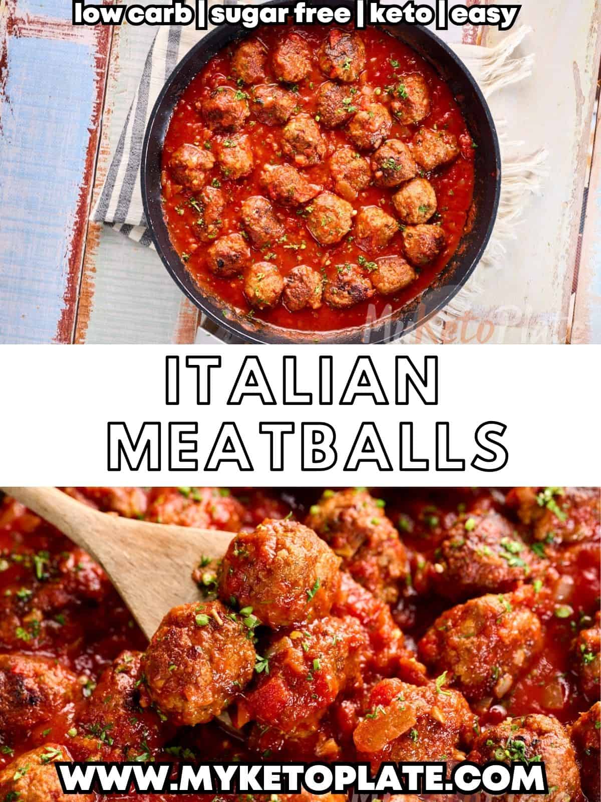 BEST Italian Meatballs Recipe - MyKetoPlate