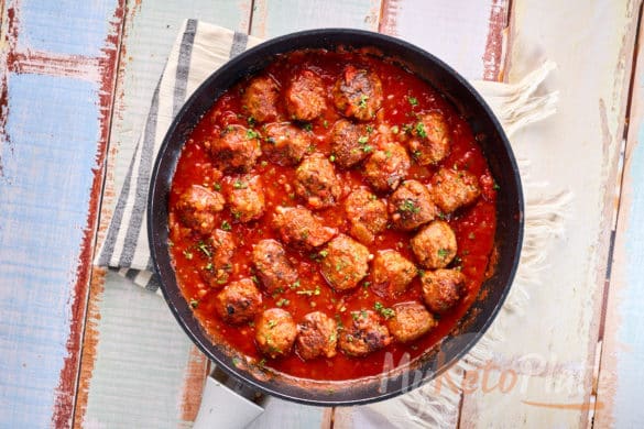BEST Italian Meatballs Recipe - MyKetoPlate