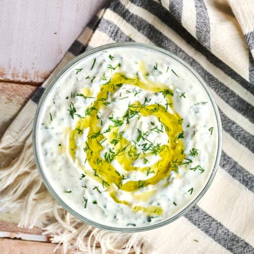 Keto Greek Tzatziki Sauce