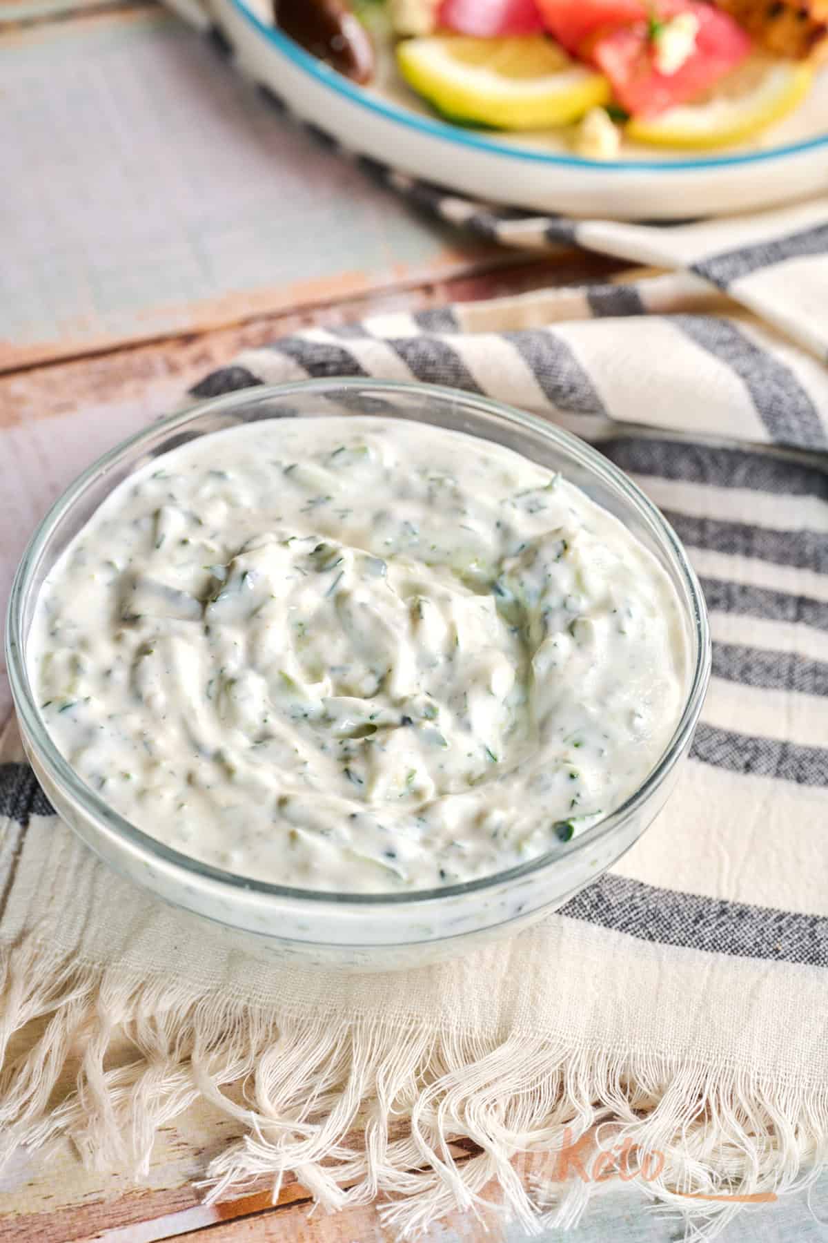 Keto Greek Tzatziki Sauce