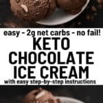 the best sugar free keto chocolate ice cream