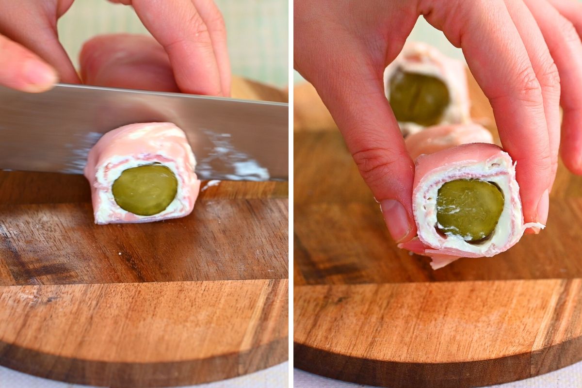 how to make Ham Roll Ups