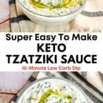 Keto Tzatziki Sauce 2