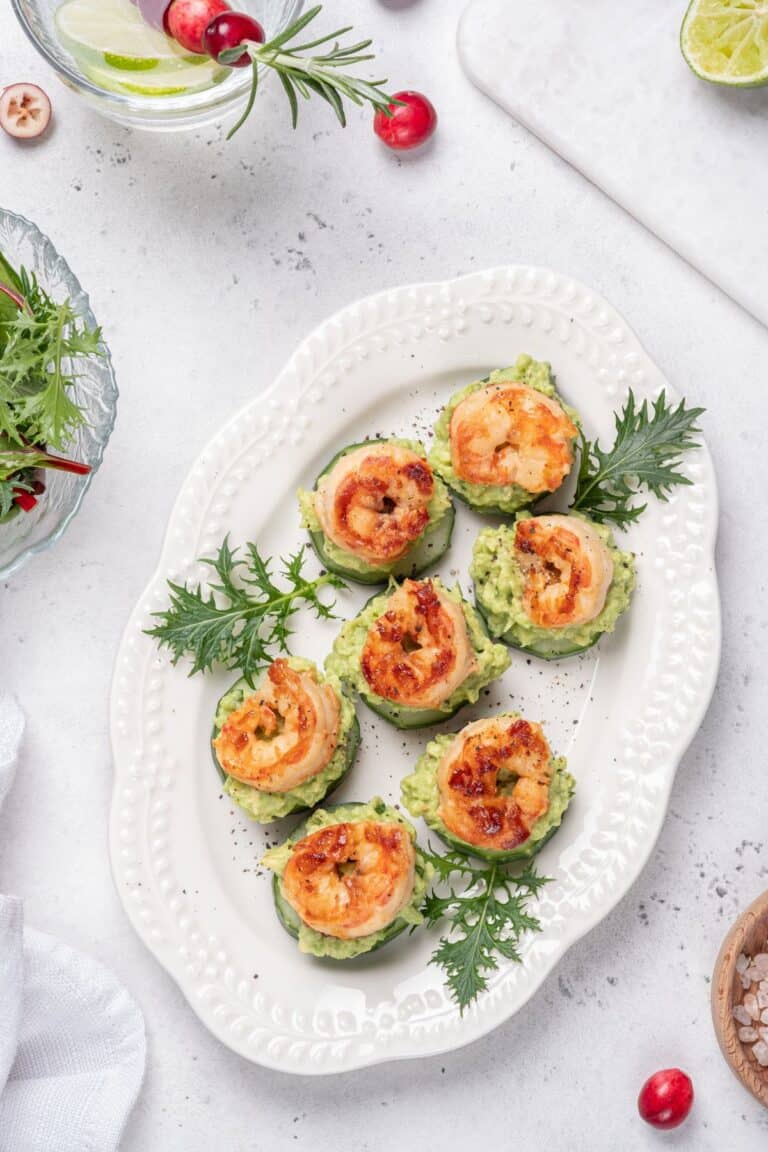 Cajun Shrimp And Avocado Bites