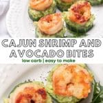 Cajun Shrimp And Avocado Bites