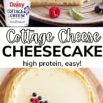 Cottage Cheese Cheesecake (High Protein!) 8