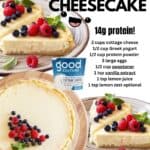 Cottage Cheese Cheesecake (High Protein!) 7