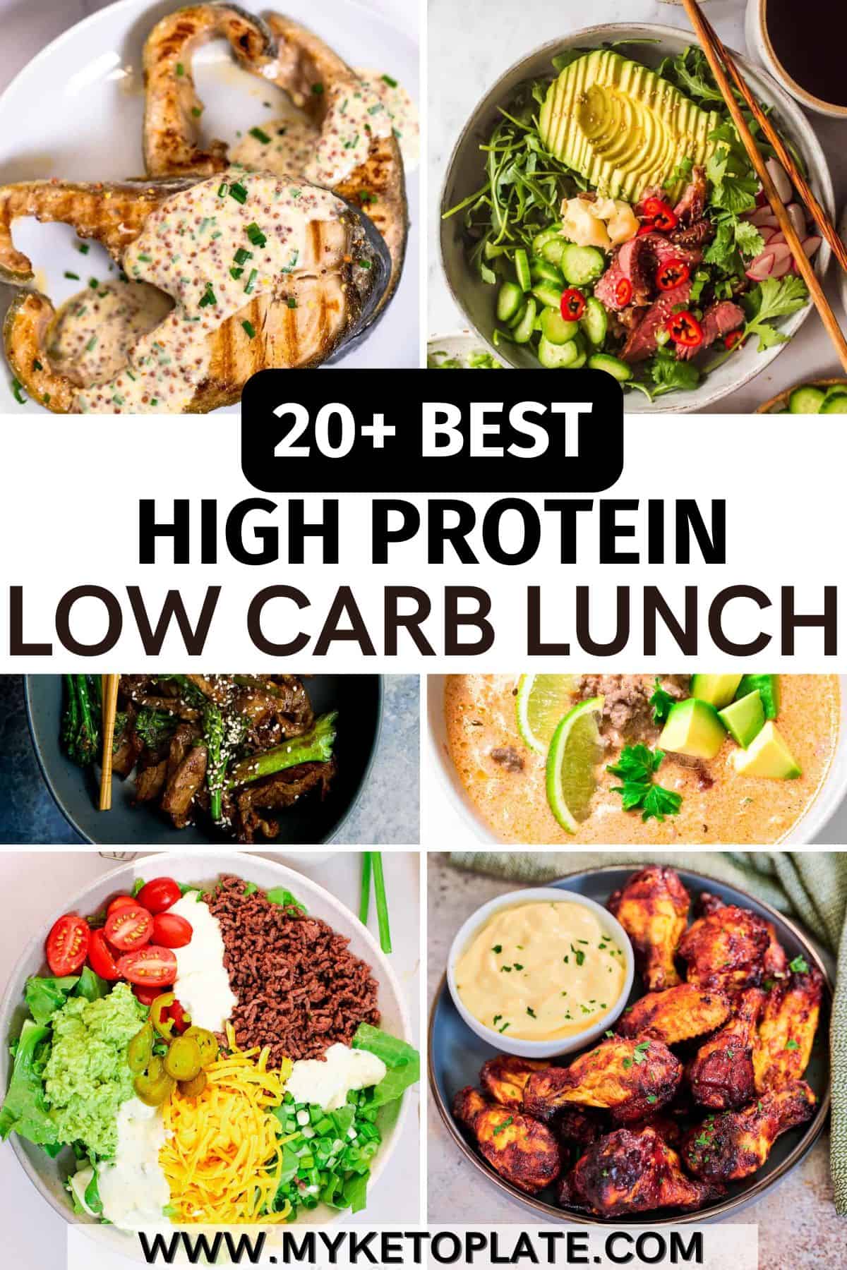 20+ High Protein Low Carb Lunch Recipes 3 20+ High Protein Low Carb Lunch Recipes 1