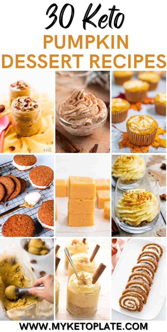 30 Keto Pumpkin Dessert Recipes - MyKetoPlate