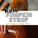 Keto Pumpkin Syrup  2