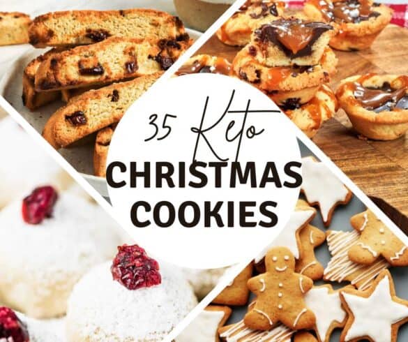 Low Carb Christmas Cookies (35 Sugar Free Holiday Favorites!)