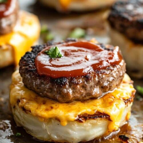 Roasted Cabbage Burgers