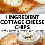 cottage Cheese chips pinterest