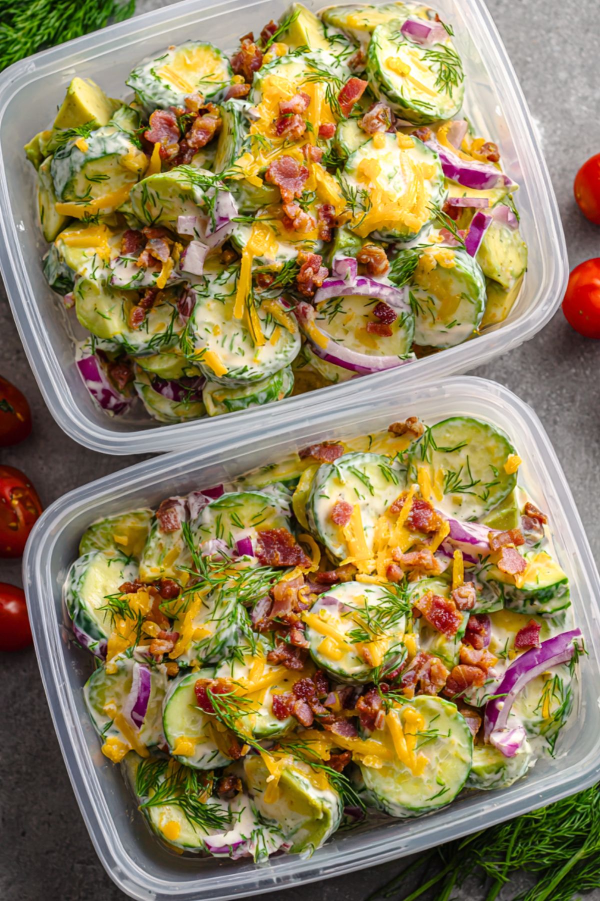 Classic Cucumber Ranch Crack Salad 6