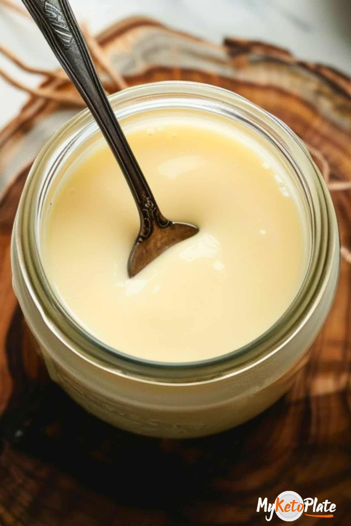 Sugar-Free Keto Condensed Milk 4 Sugar-Free Keto Condensed Milk 4